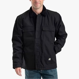Berne Heritage Duck Chore Coat 2XL black NWT